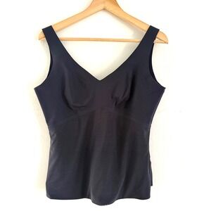 Honeylove LiftWear Cami Black Shapewear Tank Top Women XL V-Neck Compression